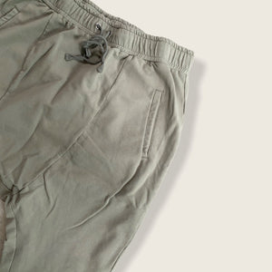 Drop Crotch Shorts- Army Green