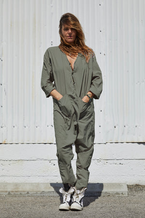 Jumpsuit- Army Green