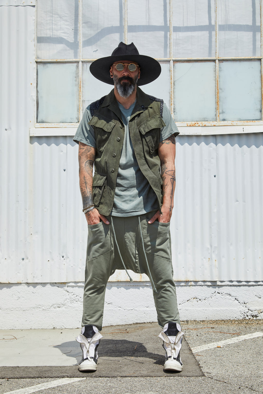 B*+S Couture Army vest