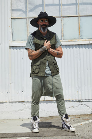 B*+S Couture Army vest