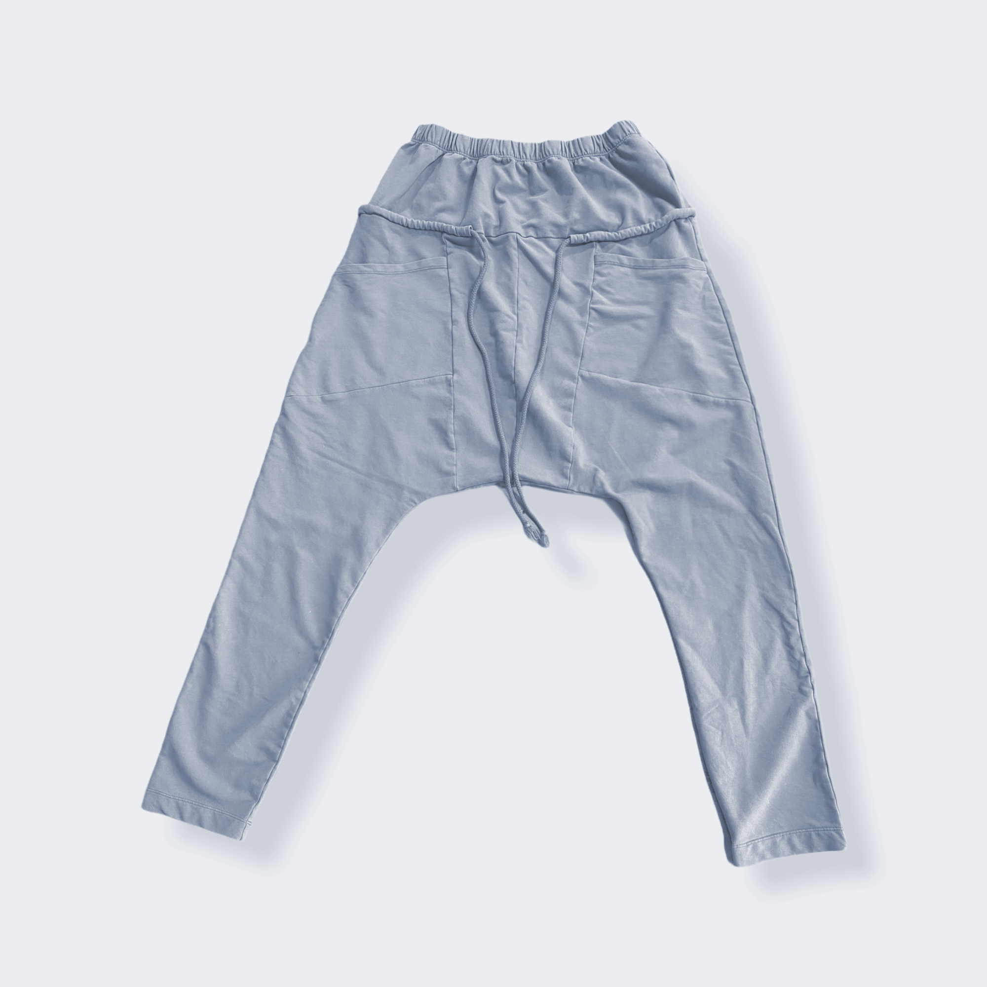 Drop Crotch Pants- Ice Blue
