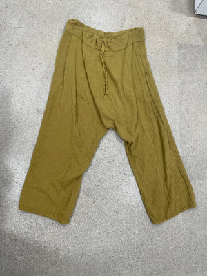 Gauzy Pants- Mustard